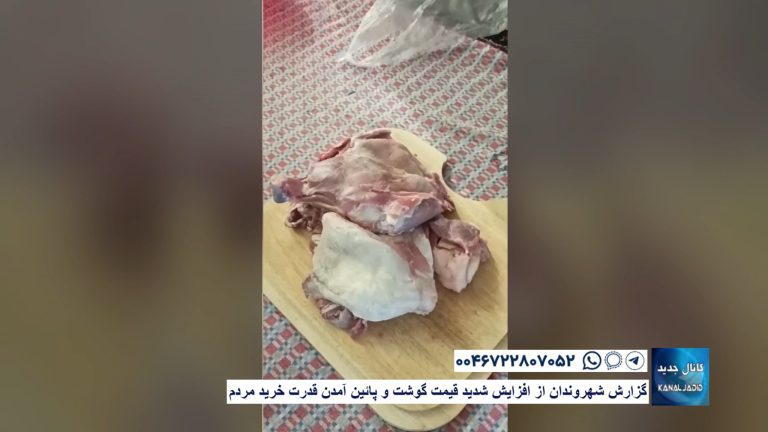 گزارش شهروندان از افزایش شدید قیمت گوشت و پائین آمدن قدرت خرید مردم