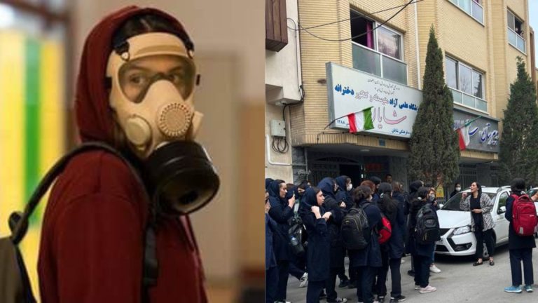 گزارشات تصویری از حملات شیمیایی حکومت به مدارس – سه شنبه ۲۲ فروردین ۱۴۰۲