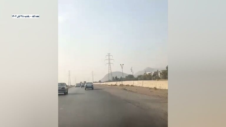 نجف‌آباد – گزارش شهروند از آلودگی شدید هوا در پی بی‌کفایتی مسئولین