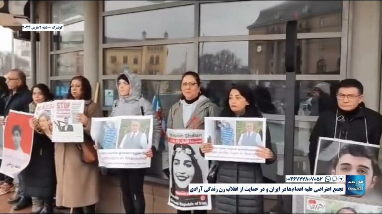 گوتنبرگ – تجمع اعتراضی علیه اعدام‌ها در ایران و در حمایت از انقلاب زن زندگی آزادی