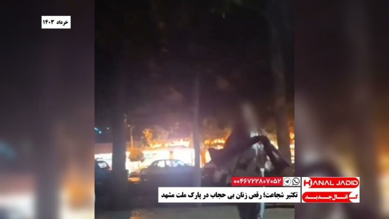 تکثیر شجاعت؛ رقص زنان بی حجاب در پارک ملت مشهد