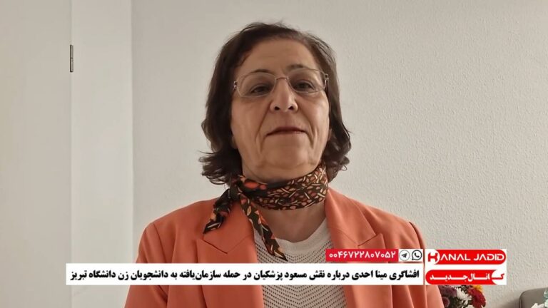افشاگری مینا احدی درباره نقش مسعود پزشکیان در حمله سازمان‌یافته به دانشجویان زن دانشگاه تبریز