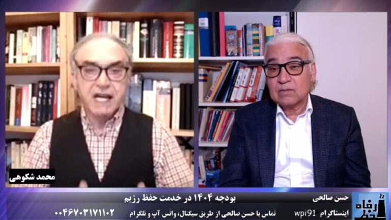 خط رفاه: بودجه ۱۴۰۴ در خدمت حفظ رژيم