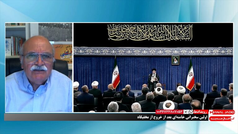 رویدادها: اولین سخنرانی خامنه‌ای بعد از خروج از مخفیگاه
